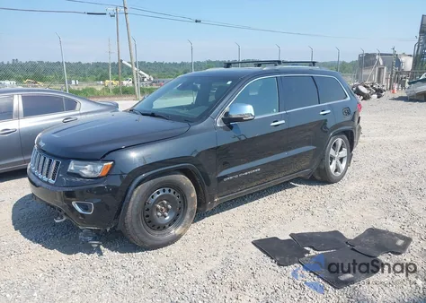 2014 Jeep Grand Cherokee Overland from USA, damaged, VIN 1C4RJFCT3EC160957